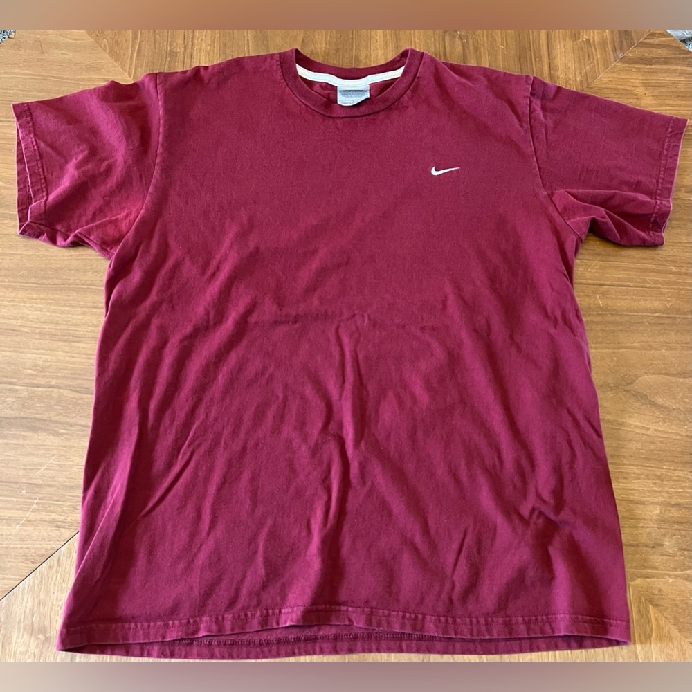 Vintage Y2K Nike Embroidered Swoosh Tshirt